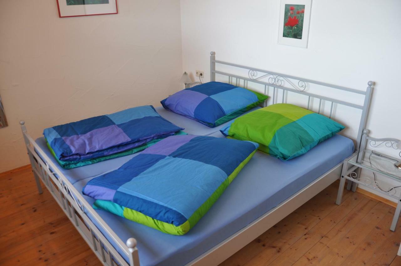 Ferienwohnung Im Rosengarten Ebenweiler Esterno foto