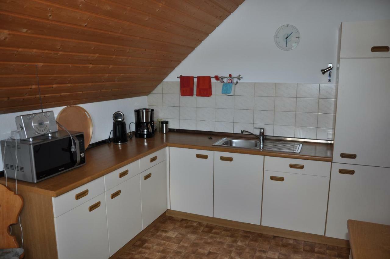 Ferienwohnung Im Rosengarten Ebenweiler Esterno foto