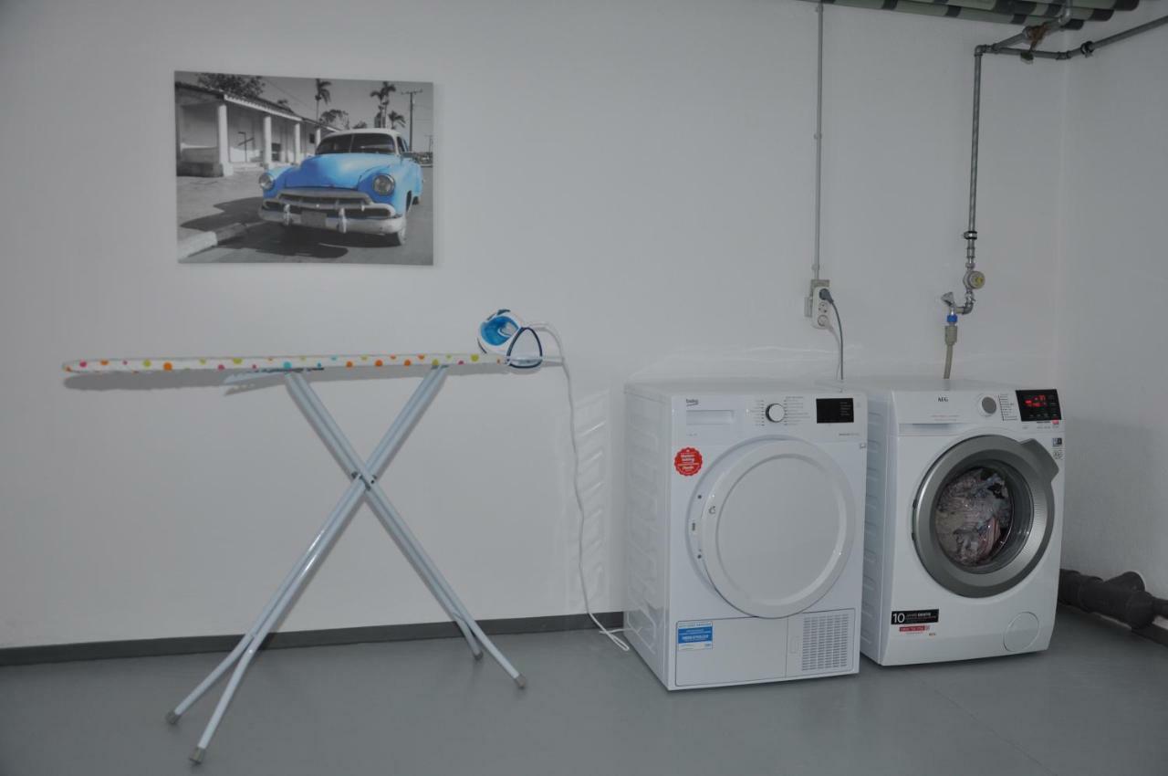 Ferienwohnung Im Rosengarten Ebenweiler Esterno foto